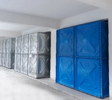 galvaniz paslanmaz kaplamalı su deposu